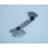 NÁŘADÍ - MĚRKY ZÁVITOVÉ - METRICKÉ - PRO STOUPÁNÍ 0,25-6,00MM